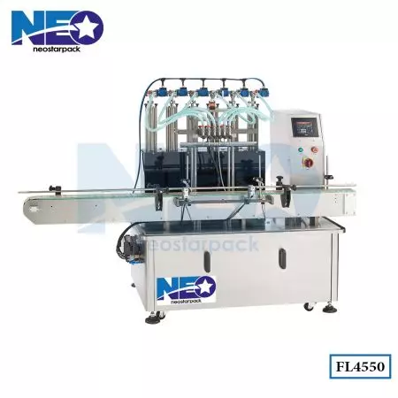 Multi-nozzle Over-flow Liquid Filler - Multi-nozzle over-flow liquid filler, liquid filling machine